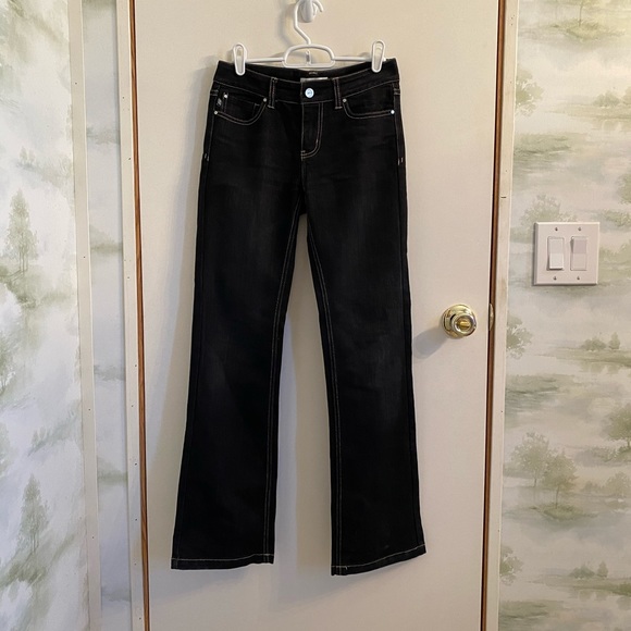 Boot leg fit black jeans - Picture 1 of 5
